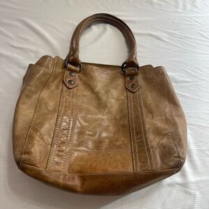 Frye Brown Leather Tote Bag